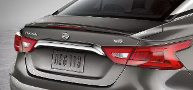 T99J14RA2A - : Rear Spoiler - Premium Kad - Gun Metallic for Nissan: Maxima Image