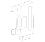 2108203489 - Electrical System: Amplifier for Mercedes-Benz Image