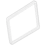 4637450024 - : Sealing Frame for Mercedes-Benz Image
