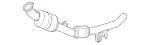 1664909336 - : Catalytic Convert System for Mercedes-Benz: GL450, GLE400, GLE43 AMG, GLE450 AMG, GLS450, ML400 Image