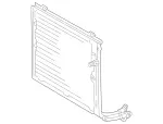 2028300870 - HVAC: Condenser Assembly for Mercedes-Benz Image