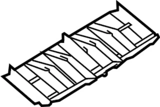 271901MA1A - HVAC: Door for INFINITI: M35h, M37, M56, Q70, Q70L Image