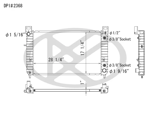 A2368 - Cooling Systems: Koyorad Radiator for Koyo Image
