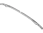 8A8Z16B990A - Body: Front Weather-strip for Ford: Flex Image