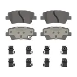 OEX2395 - : OEX Rear Disc Brake Pad Set Premium Ceramic for WAGNER BRAKE Image