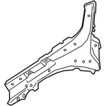 G3GZ5410008B - Body: Inner Rail for Lincoln: Continental Image
