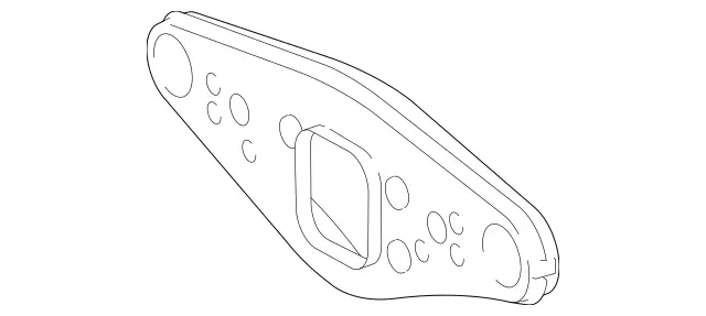 2193500408 - Rear Axle: Crossmember for Mercedes-Benz: CLS500, CLS550, E320, SL63 AMG Image image