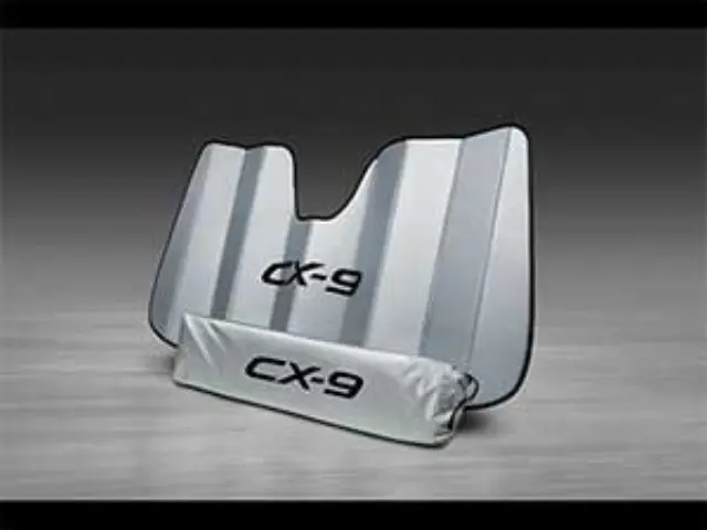 8MN03A - Interior: Windshield Sunscreen - Silver With Cx-9 Logo for Mazda: CX-9 Image