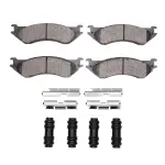 1214070213 - : DFC Heavy Duty Pads and Hardware Kit for DYNAMIC FRICTION Image