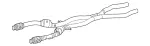1674908805 - Exhaust System: Exhaust System for Mercedes-Benz: GLS63 AMG Image