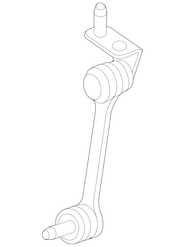 2303200489 - Front Axle: Rod for Mercedes-Benz: SL500, SL55 AMG, SL550, SL600, SL63 AMG, SL65 AMG Image image