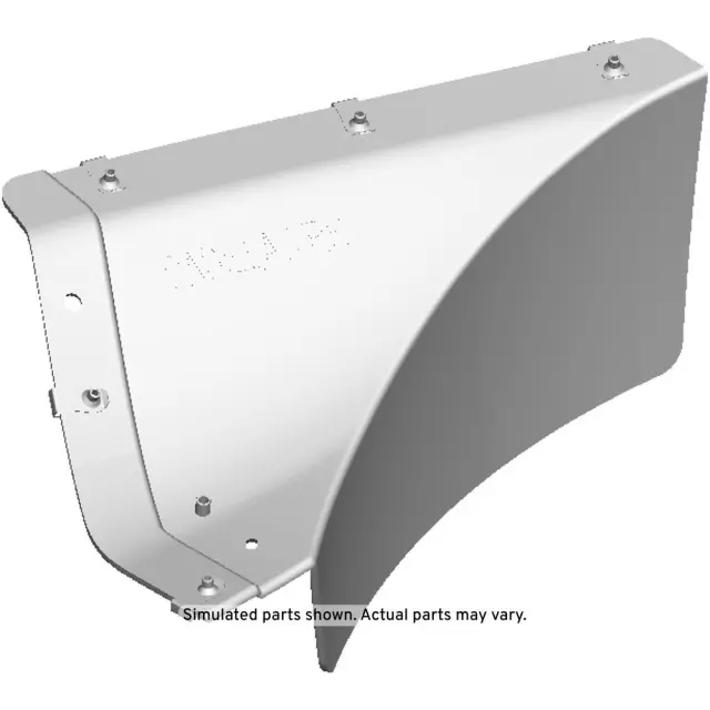 84839552 - : Front Passenger Side Tire Front Air Deflector for GM Image