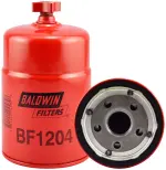 BF1204 - : Sec. Fuel/Water Sep. Spin-on w/Drain for Baldwin Image