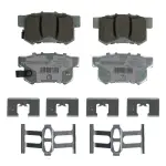 OEX536 - : OEX Rear Disc Brake Pad Set Premium Ceramic for WAGNER BRAKE Image