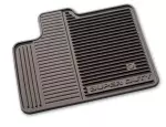 6C3Z2513086C - Interior: All-Weather Vinyl Floor Mats, Ebony for Ford: E-350 Super Duty, E-450 Super Duty, F-250 Super Duty, F-350 Super Duty, F-450 Super Duty, F-550 Super Duty Image