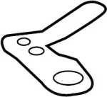 165885CA0A - Engine: Housing Bracket for Infiniti Image