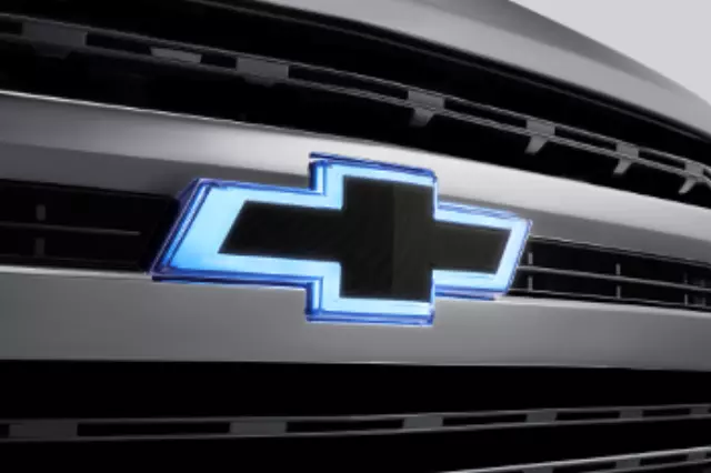 85144187 - Exterior: Exterior Trim, Emblem Kit, Illuminated for Chevrolet: Silverado 1500 Image