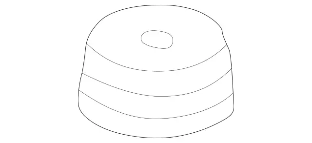 4609970581 - Body: Striker Grommet for Mercedes-Benz Image