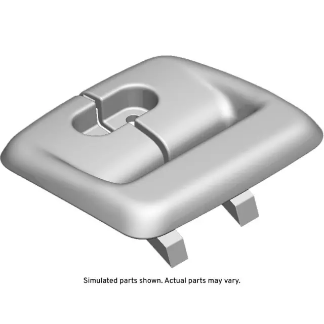 84389829 - Body: Seat Belt Bezel for GM Image image