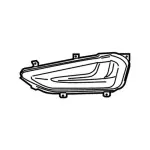 KT4Z15A245AA - : Outer Grille for Ford: Edge Image