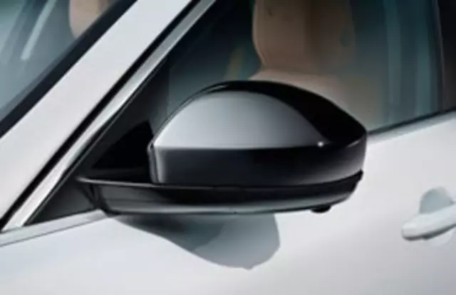 T4A12007 - Exterior: Mirror Cover Kit - Gloss Black for Jaguar: E-Pace, F-Pace Image