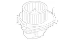 1718350004 - Heating and Ventilation: Parts Kit, Blower for Mercedes-Benz Image