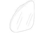 2218102021 - Front Doors: Mirror Glass for Mercedes-Benz Image