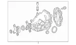 2223509800 - : Rear Axle Differential for Mercedes-Benz Image
