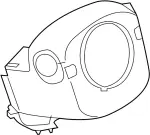 484701BA1B - Steering: Column Cover for INFINITI: EX35, EX37, QX50 Image