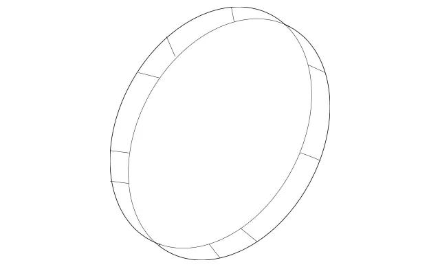 139201010064 - Cooling System: Water Pump Assembly O-Ring for Mercedes-Benz Image