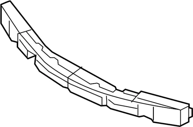 620901MA0A - Body: Energy Absorber for INFINITI: M35h, M37, M56, Q70 Image