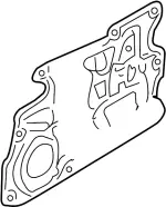 80775CL70A - Body: Base for INFINITI: FX35, FX45 Image