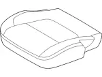 DB5Z7862900EC - Body: Seat Cover for Ford: Explorer Image