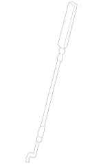 2519200580649F54 - : Cable                                    for Mercedes-Benz Image