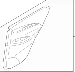 829001UR3A - : Door Trim Panel for INFINITI: EX37, QX50 Image