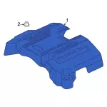 HL3Z6A949G - : 2017 Ford F-150 - Engine Cover for Ford: F-150 Image