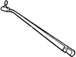 E7TZ17526B - Body: Wiper Arm for Ford: Bronco, F-150, F-250, F-250 HD, F-350, F-Super Duty Image