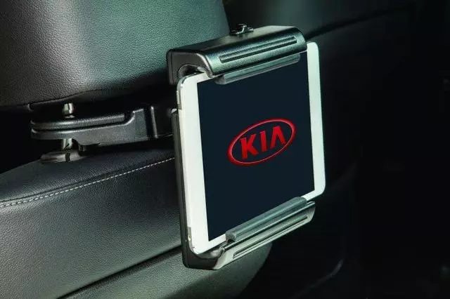 53ADU01 - Electronics: Tablet Holder Kit - Base And Clamping Arms for Kia: Forte, Forte Koup, K900, Optima, Sedona, Sorento, Sportage, Stinger, Telluride Image