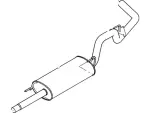 BL3Z5230E - Exhaust: Muffler for Ford: F-150 Image