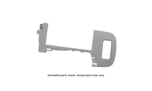 26217596 - : Signature Oak Front Floor Console Trim Plate for GM Image