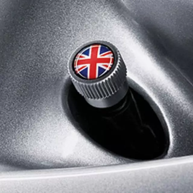 36110429946 - Wheels: Valve Stem Caps - Union Jack for Mini: Cooper, Cooper Clubman, Cooper Countryman, Cooper Paceman Image