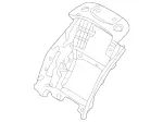 2239206110 - Rear Seat: Backrest Shell for Mercedes-Benz Image