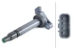 358057401 - : HELLA Direct Ignition Coil 358057401 for Hella Image