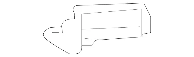 23091902208J12 - Body: Track Cover for Mercedes-Benz Image