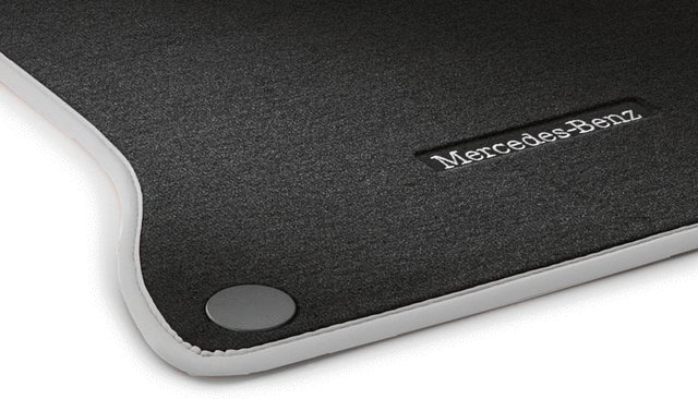 Velour Floor Mats Classic, Set, 4-Piece - Mercedes-Benz (117-680-81-00-64-7N88)