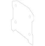 2226930081 - Substructure: Surface Seal for Mercedes-Benz: Maybach S550, Maybach S560, Maybach S600, Maybach S650, S450, S550, S550e, S560, S600, S63 AMG, S65 AMG Image