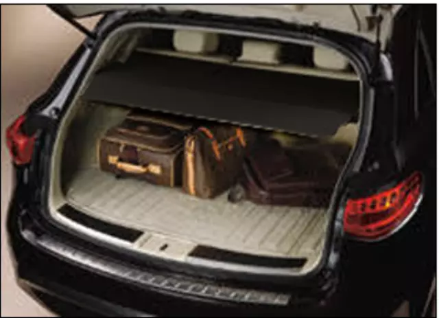 H49821BA0B - : Cargo Area Cover - Black for Infiniti Image