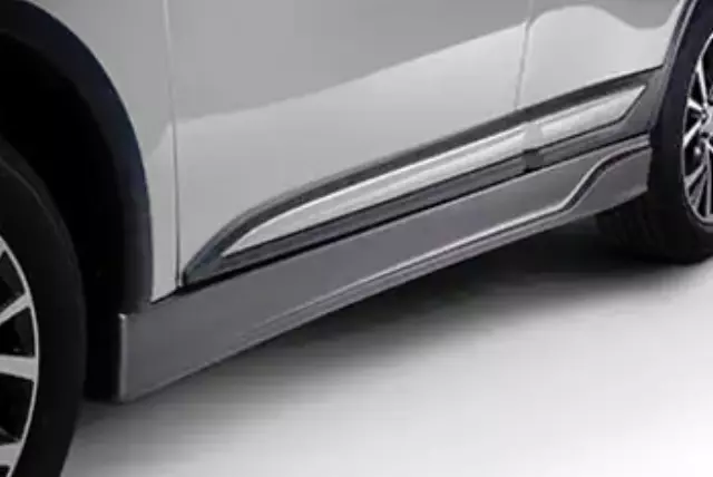 MZ576749EX - Exterior: Exterior, Side Air Dams, Red for Mitsubishi Image