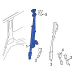 7L1Z78611B08AC - Electrical: Retractor Assembly for Ford Image