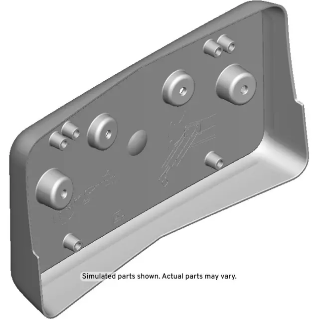 84378315 - : Front License Plate Bracket for Cadillac: Escalade, Escalade ESV Image